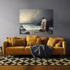 Sense Canvas Jesus 25 Canvas Art - Home Decor Wall Art Print Poster Painting Small 16x12 / 0.75" view 2
