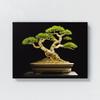 Sense Canvas Bonsai Tree 34 Canvas Art - Home Decor Wall Art Print Poster Painting Small 16x12 / 0.75" view 4