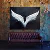 Sense Canvas Angel Wings Heaven 5 Canvas Art - Home Decor Wall Art Print Poster Painting Large 40x30 / 1.5" view 2