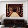 Sense Canvas Wine Cellar Barrels 6 Canvas Art - Home Decor Wall Art Print Poster Painting Large 40x30 / 1.5" view 2