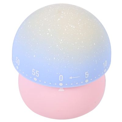 CALLARON Cute Mushroom Mechanical Timer Manual Kitchen Countdown Tool for Cooking Baking Frying Design for Management The Kitchen