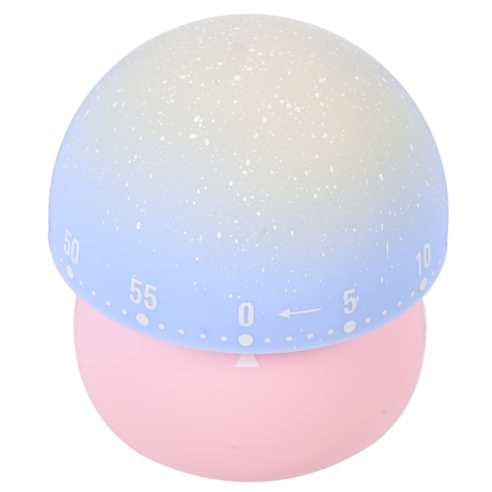 CALLARON Cute Mushroom Mechanical Timer Manual Kitchen Countdown Tool for Cooking Baking Frying Design for Management The Kitchen