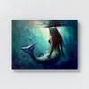 Sense Canvas Mermaid Fantasy 18 Canvas Art - Home Decor Wall Art Print Poster Painting Small 16x12 / 0.75" view 4