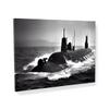 Sense Canvas Submarine 5 Canvas Art - Home Decor Wall Art Print Poster Painting Large 40x30 / 1.5" view 1