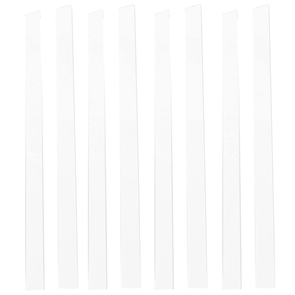 8pcs Rolling Pin Guide Strips for Accurate Thickness Measurement for Baking Cookies Pastries and Cakes Kitchen Rulers for Precise Results