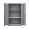 CNANXU Metal Garage Storage Cabinet - 42" Locking Metal Storage Cabinet with 2 Doors and Adjustable Shelves & Locking Doors - Garage Cabinets for Tool Storage (Gray) view 3