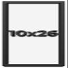 10x26 Shadow Box Frame Black | 1 Inch Deep Solid Wood Shadowbox Display Frame | UV Resistant Acrylic Plexiglass, Acid Free Backing, and Hanging Hardware | Dugan Picture Frame Style view 1