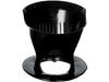 64010 Replace Melitta Cone Pour-Over Coffee Brewer with ceramic Mug, Black view 3