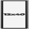 12x40 Shadow Box Frame Black | 1 Inch Deep Solid Wood Shadowbox Display Frame | UV Resistant Acrylic Plexiglass, Acid Free Backing, and Hanging Hardware | Dugan Picture Frame Style view 1