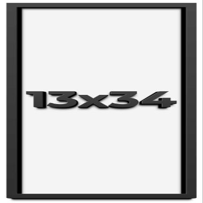 13x34 Shadow Box Frame Black | 1 Inch Deep Solid Wood Shadowbox Display Frame | UV Resistant Acrylic Plexiglass, Acid Free Backing, and Hanging Hardware | Dugan Picture Frame Style