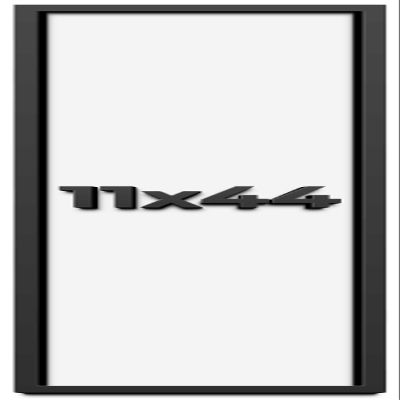 11x44 Shadow Box Frame Black | 1 Inch Deep Solid Wood Shadowbox Display Frame | UV Resistant Acrylic Plexiglass, Acid Free Backing, and Hanging Hardware | Dugan Picture Frame Style