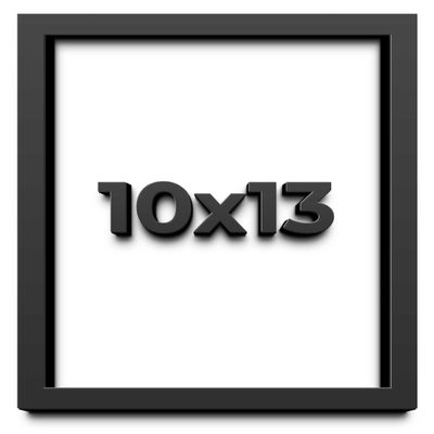 10x13 Shadow Box Frame Black | 1 Inch Deep Solid Wood Shadowbox Display Frame | UV Resistant Acrylic Plexiglass, Acid Free Backing, and Hanging Hardware | Dugan Picture Frame Style