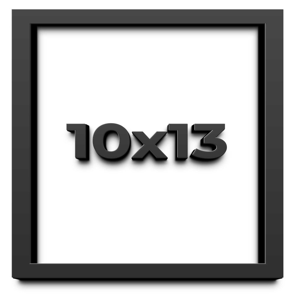 10x13 Shadow Box Frame Black | 1 Inch Deep Solid Wood Shadowbox Display Frame | UV Resistant Acrylic Plexiglass, Acid Free Backing, and Hanging Hardware | Dugan Picture Frame Style