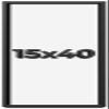 15x40 Shadow Box Frame Black | 1 Inch Deep Solid Wood Shadowbox Display Frame | UV Resistant Acrylic Plexiglass, Acid Free Backing, and Hanging Hardware | Dugan Picture Frame Style view 1