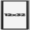 12x32 Shadow Box Frame Black | 1 Inch Deep Solid Wood Shadowbox Display Frame | UV Resistant Acrylic Plexiglass, Acid Free Backing, and Hanging Hardware | Dugan Picture Frame Style view 1