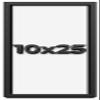 10x25 Shadow Box Frame Black | 1 Inch Deep Solid Wood Shadowbox Display Frame | UV Resistant Acrylic Plexiglass, Acid Free Backing, and Hanging Hardware | Dugan Picture Frame Style view 1