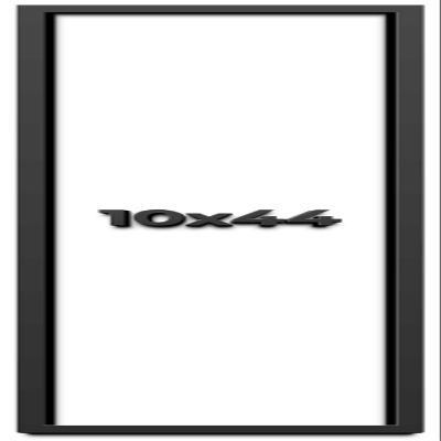 10x44 Shadow Box Frame Black | 1 Inch Deep Solid Wood Shadowbox Display Frame | UV Resistant Acrylic Plexiglass, Acid Free Backing, and Hanging Hardware | Dugan Picture Frame Style