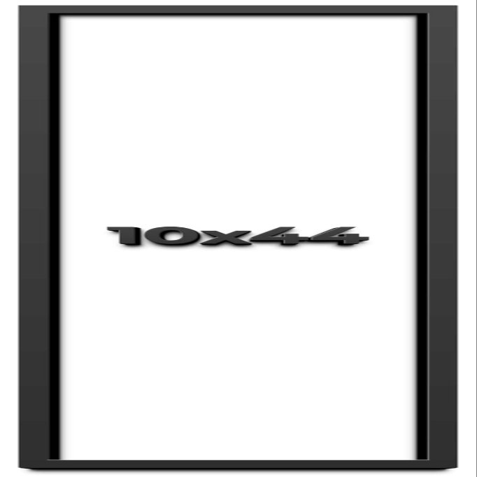 10x44 Shadow Box Frame Black | 1 Inch Deep Solid Wood Shadowbox Display Frame | UV Resistant Acrylic Plexiglass, Acid Free Backing, and Hanging Hardware | Dugan Picture Frame Style