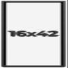 16x42 Shadow Box Frame Black | 1 Inch Deep Solid Wood Shadowbox Display Frame | UV Resistant Acrylic Plexiglass, Acid Free Backing, and Hanging Hardware | Dugan Picture Frame Style view 1