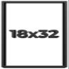 18x32 Shadow Box Frame Black | 1 Inch Deep Solid Wood Shadowbox Display Frame | UV Resistant Acrylic Plexiglass, Acid Free Backing, and Hanging Hardware | Dugan Picture Frame Style view 1