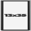 13x35 Shadow Box Frame Black | 1 Inch Deep Solid Wood Shadowbox Display Frame | UV Resistant Acrylic Plexiglass, Acid Free Backing, and Hanging Hardware | Dugan Picture Frame Style view 1