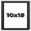 10x15 Shadow Box Frame Black | 1 Inch Deep Solid Wood Shadowbox Display Frame | UV Resistant Acrylic Plexiglass, Acid Free Backing, and Hanging Hardware | Dugan Picture Frame Style view 1