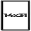 14x31 Shadow Box Frame Black | 1 Inch Deep Solid Wood Shadowbox Display Frame | UV Resistant Acrylic Plexiglass, Acid Free Backing, and Hanging Hardware | Dugan Picture Frame Style view 1