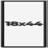 18x44 Shadow Box Frame Black | 1 Inch Deep Solid Wood Shadowbox Display Frame | UV Resistant Acrylic Plexiglass, Acid Free Backing, and Hanging Hardware | Dugan Picture Frame Style view 1