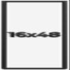 16x48 Shadow Box Frame Black | 1 Inch Deep Solid Wood Shadowbox Display Frame | UV Resistant Acrylic Plexiglass, Acid Free Backing, and Hanging Hardware | Dugan Picture Frame Style view 1