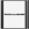 10x55 Shadow Box Frame Black | 1 Inch Deep Solid Wood Shadowbox Display Frame | UV Resistant Acrylic Plexiglass, Acid Free Backing, and Hanging Hardware | Dugan Picture Frame Style view 4