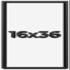 16x36 Shadow Box Frame Black | 1 Inch Deep Solid Wood Shadowbox Display | UV Resistant Acrylic Plexiglass, Acid Free Backing, Hanging Hardware | Dugan Picture Frame Style view 1