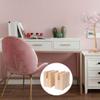 RDEXP 1.2cm Width Groove Wood Bed Desk Risers Lifter Table Furniture Soft Feet Lifts Storage 10x5x8.5cm Set of 2 view 2