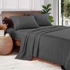 1000 Thread Count 100% Long Staple Egyptian Cotton Soft Combed, 4 Piece Sheets Set, Smooth & Soft Sateen Weave, Luxury Hotel Collection Bedding, Deep Pocket Fitted (Full, Dark Grey Solid) view 1