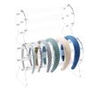 YFEEN 2 Pack Acrylic Disney Ear Holder, Headband Organizer Display Stand, Jewelry Display Riser, Hair Claw Clips Holder for Girl Women Gifts view 1
