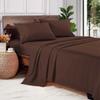 1000 Thread Count 100% Egyptian Cotton Pillow Cases, King Pillowcase Set of 2 Long-Staple Pillow Cover for Sleeping Soft & Silky Sateen Weave Hotel Pillowcases (Chocolate Solid) view 1