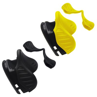 BLAZERBUCK Replacement Nose Pads Nose Pieces for Oakley M Frame 2.0 Strike/Si M Frame 3.0 OO9146 Sunglasses - Black + Yellow