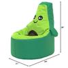 Compamia Green Avocado Bean Bag Chair view 2