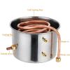 ANZAGA Brew Fermenter Homebrew Kit with Thermometer, Brewing Equipment,6l/1.5gal view 3
