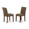 Atlin Designs 5-Piece Wood Dining Set in Mahogany/Coffee view 4