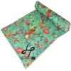 Handicrafts Plus King/Queen Size Kantha Quilt Beautiful Bedding Bedcover Bird Print Olive Green Color Coverlet 90x108'' view 4