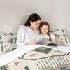 American Southwest Comforter Set Queen Size Indian Tribal Aztec Style Bedding Set for Kids Teens Adults Women Bedroom Decor Geometric Abstract Arrow Quilt Set Boho Beige Duvet Insert 3pcs view 2
