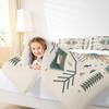 American Southwest Comforter Set Queen Size Indian Tribal Aztec Style Bedding Set for Kids Teens Adults Women Bedroom Decor Geometric Abstract Arrow Quilt Set Boho Beige Duvet Insert 3pcs view 3