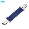 PATIKIL Hat Clip for Travel, 2Pcs Elastic Webbing Strap Hanging Buckle Glove Mitten Clips with Double Side Metal Clip for Keys Bed Sheet Sleeves Shawl, Blue view 3