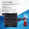 Air Heater, PTC Ceramic Heating DC12V 50W Constant Temp Reinforced Nylon Shell PTC Air Heater Insulation Temperature 2.4 X 2.4 X 1.7in Car Fan Heater for Car Small Space view 2