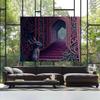 Sense Canvas Dmt Trippy Down The Rabbit Hole 98 Canvas Art - Home Decor Wall Art Print Poster Painting Medium 24x18 / 1.5" view 2