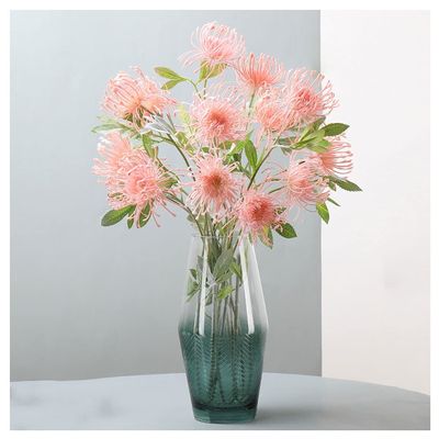 Artificial Flowers Artificial Flower Pincushion Bouquet Dried Flowers Living Room Table Decoration Plastic Simulation Flowers Bedroom Office Flower Arrangement Decoration Flower Decoration ( Color : G