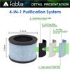 Premium True Filter, DH-JH01 Upgrade Filter Replacement for AROEVE MK01 and MK06, Pomoron and KLOUDI DH-JH01, Intelabe EPI080/EP1080 & Elechomes EPI081/EP1081, 4 Pack view 3