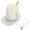 1set USB Cup Warmer Thermostat for Coffee and Beverages for Use Lightweight and Comfortable Heating view 1