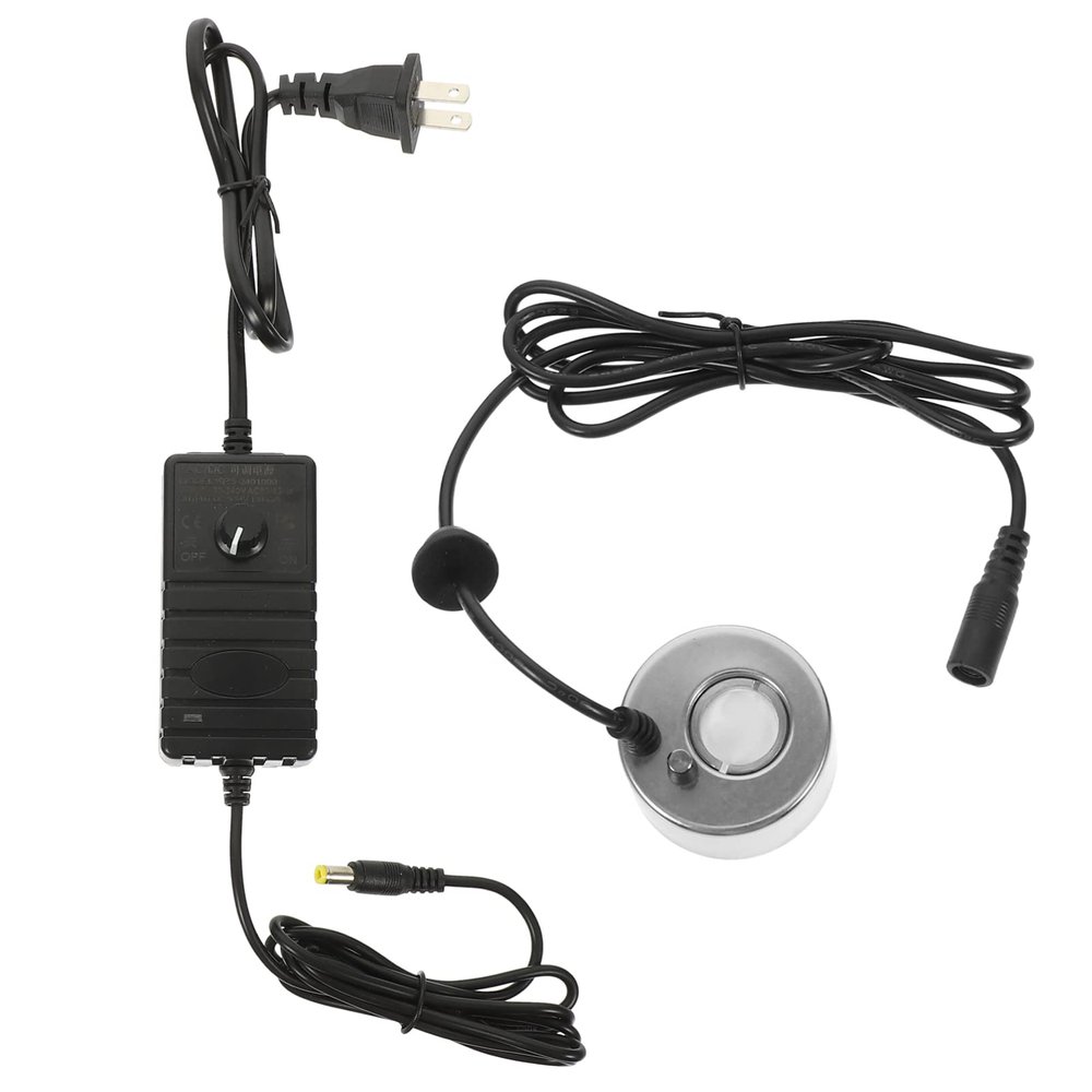 GANAZONO 4.6cm Safe Easy to Use Mist Maker No Light for Halloween Pond Aquarium and Office