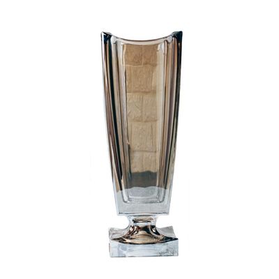 Glass Vase Decorative Vase Crystal Vase Decor Crystal Unique Decorative Handmade Artificial Art Events,Decoration,Arrangements,Flowers,Office,Or Home for Home Dcor House Warmin-A 36x13com(15x6inch)